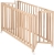 roba Łóżeczko składane Fold-Up 60x120cm naturalne