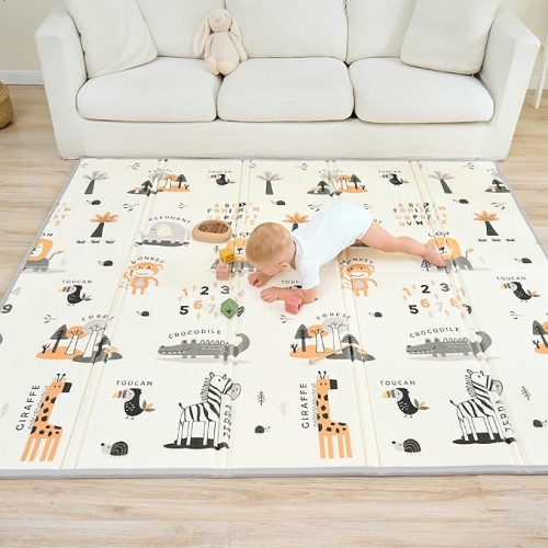 SUPERBE BEBE mata podłogowa do raczkowania mata 150x180 cm duża
