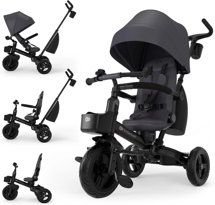 Outlet Kinderkraft AVEO 2 PRO rowerek trójkołowy 6w1 ekspozycja