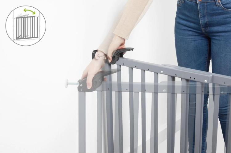 Badabulle bramka barierka bezpieczeństwa DECO POP 63-106 cm
