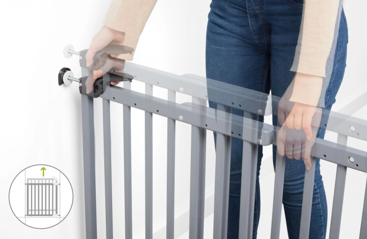 Badabulle bramka barierka bezpieczeństwa DECO POP 63-106 cm