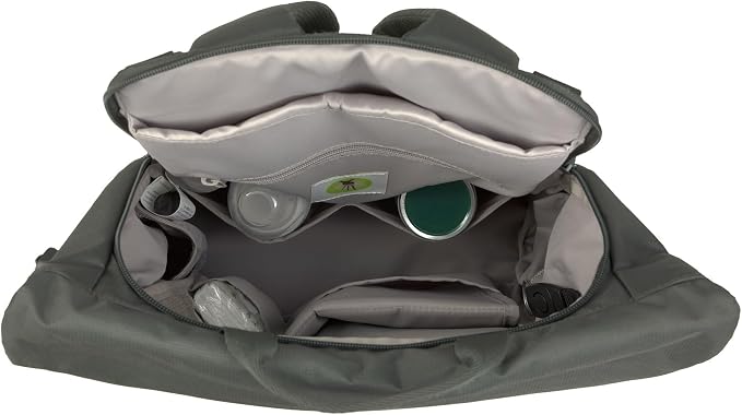 Lassig Green Label Torba plecak dla mamy Rolltop z Akcesoriami do wózka