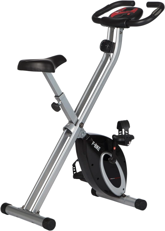 Outlet Ultrasport F-Bike, rower treningowy, stacjonarny składany trener domowy, wyświetlacz LCD,