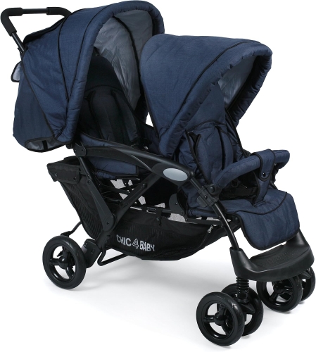 Chic 4 Baby Duo wózek podwójny bliźniaczy rok po roku