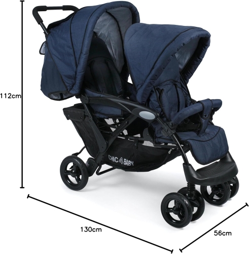 Chic 4 Baby Duo wózek podwójny bliźniaczy rok po roku