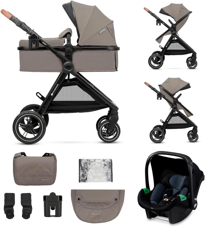 Outlet Kinderkraft Esme 3w1 - wózek głęboko-spacerowy
