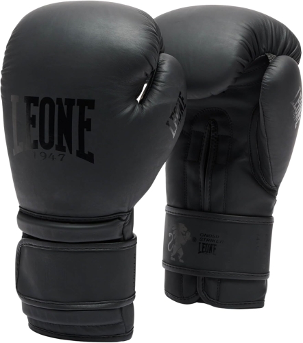 Rękawice bokserskie LEONE 1947 Black&White black 16 oz