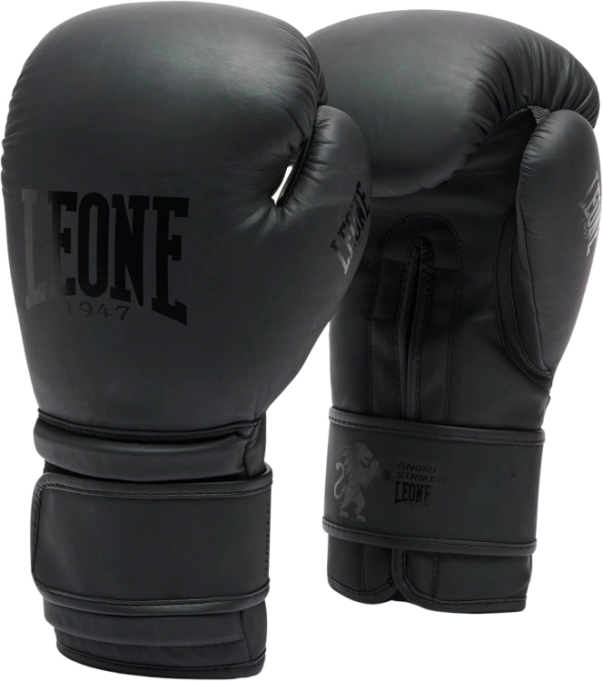 Rękawice bokserskie LEONE 1947 Black&White black 16 oz