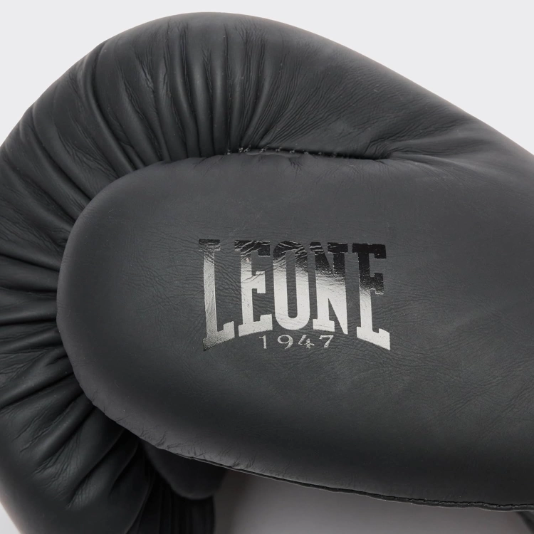 Rękawice bokserskie LEONE 1947 Black&White black 16 oz
