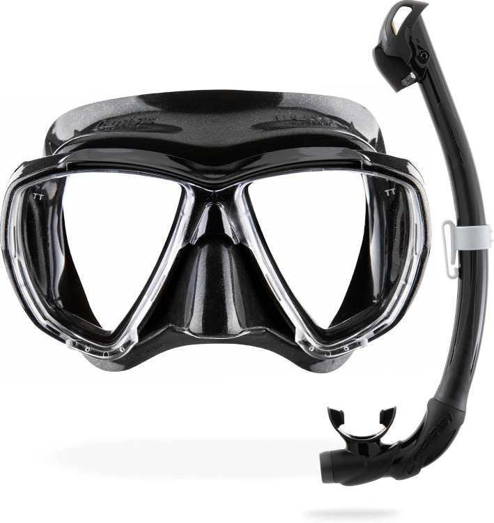 CRESSI Big Eyes + Seal Dry Combo Snorkeling and Freediving zestaw