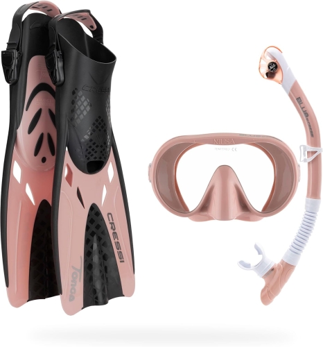 CRESSI Musa Explorer zestaw do nurkowania z rurką, płetwy, fajka dla dorosłych rozm 36-41  S/M