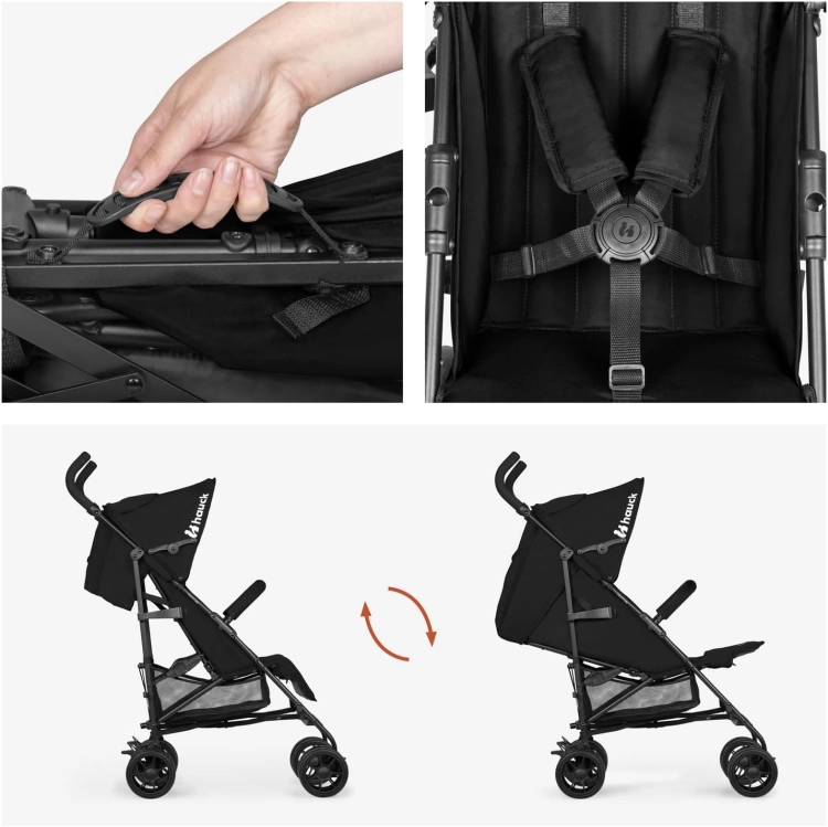 Hauck Fold N Care wózek spacerowy typ parasolka do 22 kg