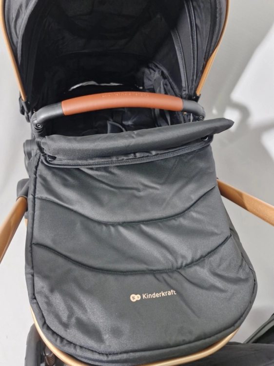 Używany Kinderkraft Esme 3w1 - wózek głęboko-spacerowy z fotelikiem