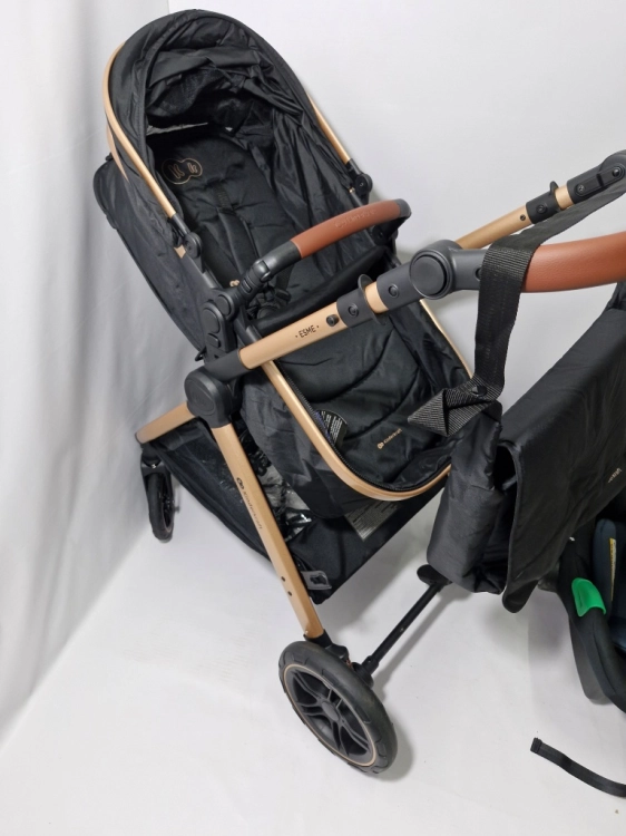 Używany Kinderkraft Esme 3w1 - wózek głęboko-spacerowy z fotelikiem