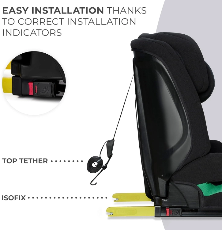 Użuwany Kinderkraft Safety FIX2 I-Size fotelik samochodowy 9-50 isofix