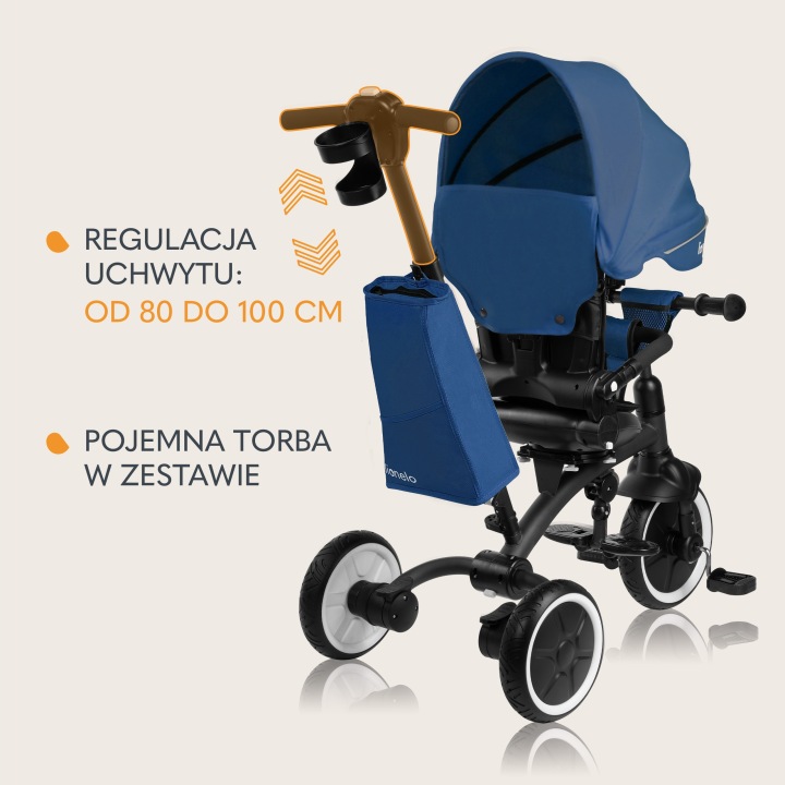 Rowerek trójkołowy Lionelo Tris Plus