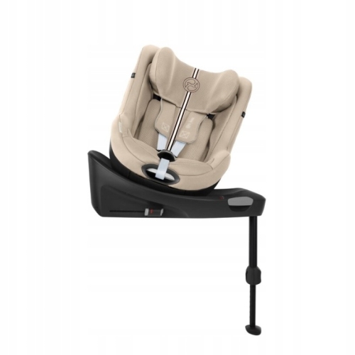 CYBEX Gold fotelik samochodowy Sirona Gi i-Size Plus z bazą 61-105 cm ALMOND BEIGE PLUS