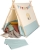 Pinolino Namiot Tipi Yuma, z materiału i drewna 101 x 131 x 106 cm