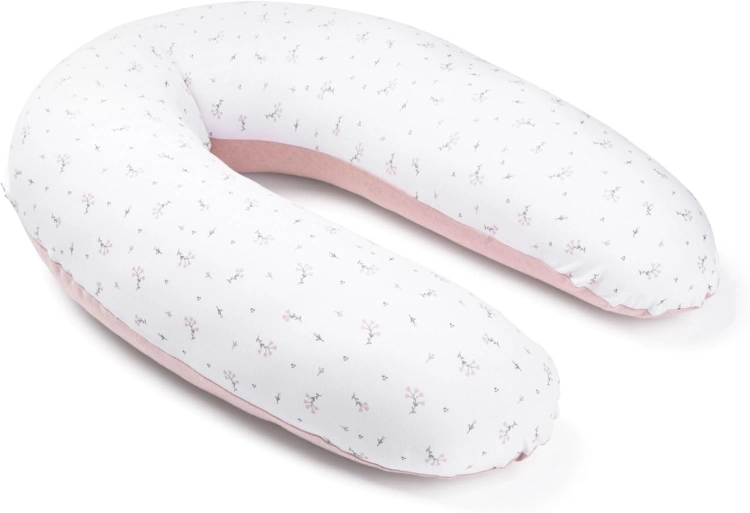 Babymoov Doomoo Flower Nursing Pillow Pink poduszka do spania dla kobiet w ciaży 2w1 karmienia