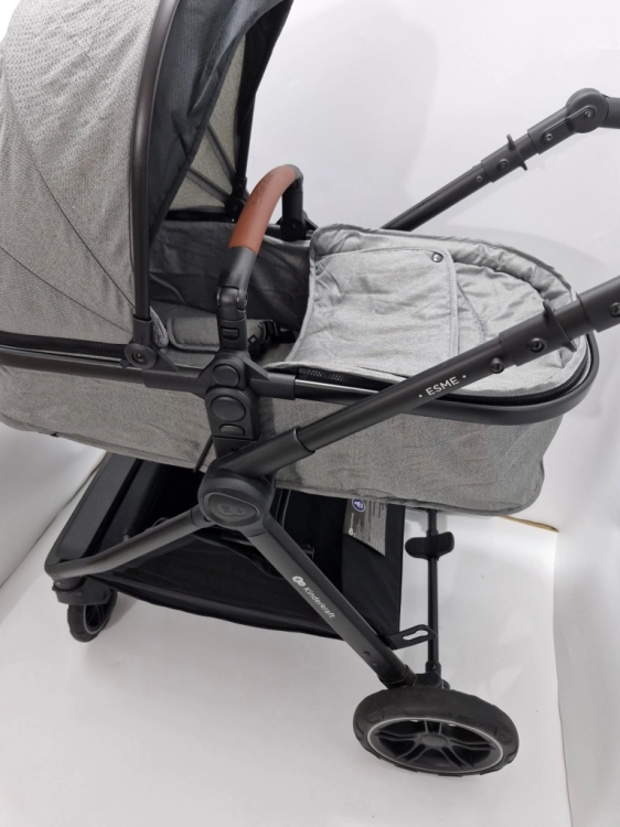 Kinderkraft Esme 3w1 - wózek głęboko-spacerowy z fotelikiem - używany