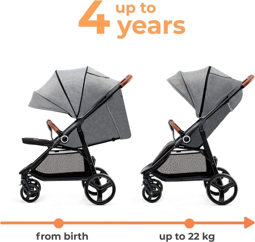 Kinderkraft GRANDE PLUS  wózek spacerowy do 22 kg