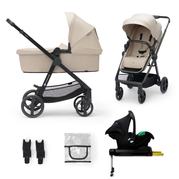 OUTLET Kinderkraft wózek wielofunkcyjny 4w1 Newly fotelik Minkpro baza