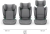 Kinderkraft JUNIOR FIX 2 PRO fotelik samochodowy 100–150 cm, ISOFIX