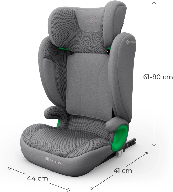 Kinderkraft JUNIOR FIX 2 PRO fotelik samochodowy 100–150 cm, ISOFIX