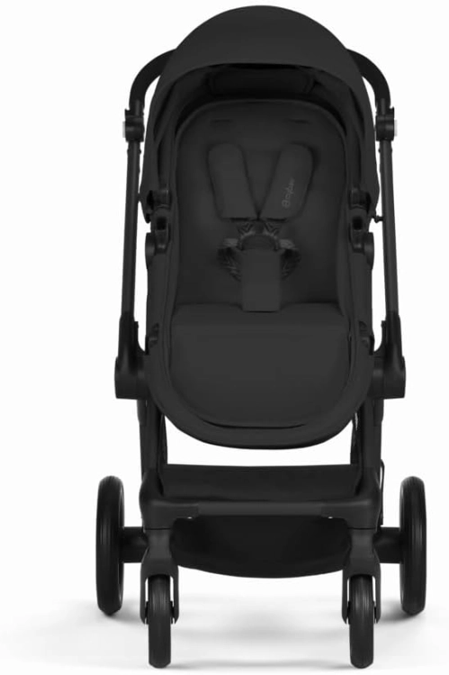 WÓZEK 2W1 Cybex GOLD EOS Black Moon Black  spacerówka gondola