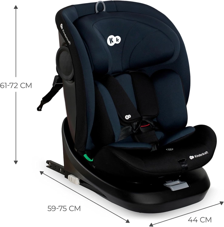 Kinderkraft I-Grow fotelik samochodowy 0-36 kg obrotowy isofix