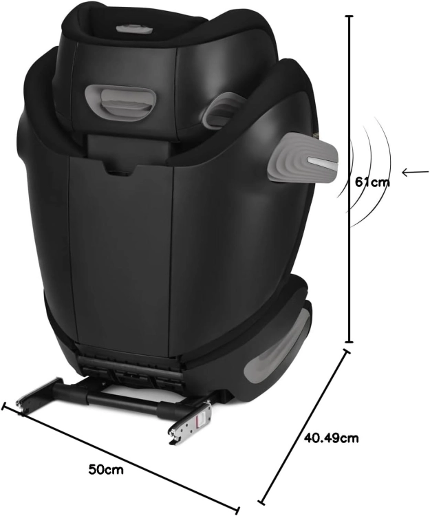Cybex Solution S2 I-Fix Fotelik Samochodowy 15-50 kg