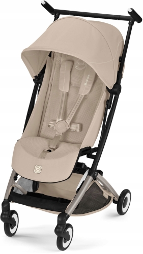 Cybex LIBELLE 2.0 wózek spacerowy do 22 kg kompaktowy mały lekki Almond Beige