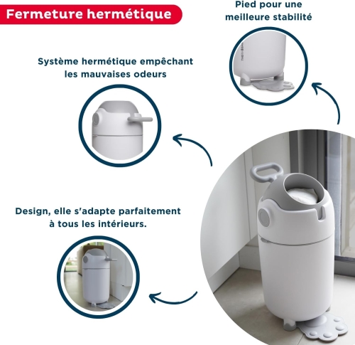 THERMOBABY 20 l kosz na pieluchy na zwykłe worki