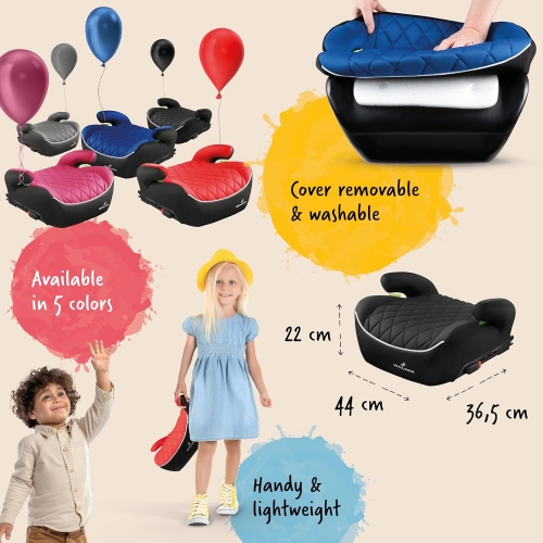 Walser fotelik samochodowy podstawka isofix  125 - 150 cm