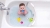 BabyDAM przegroda do wanny – szara mini wanienka zapora do wanny