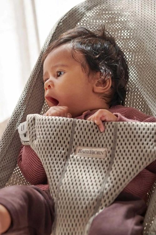 Leżaczek BABYBJORN BALANCE BLISS Mesh beige