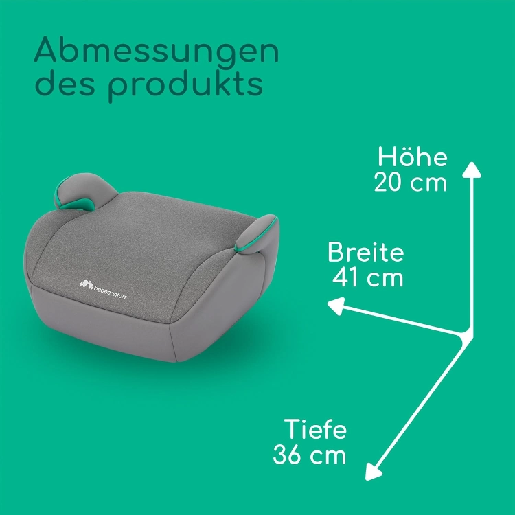 Bebeconfort Manga i-Safe - podstawka, podwyższenie na fotel 128-150 cm