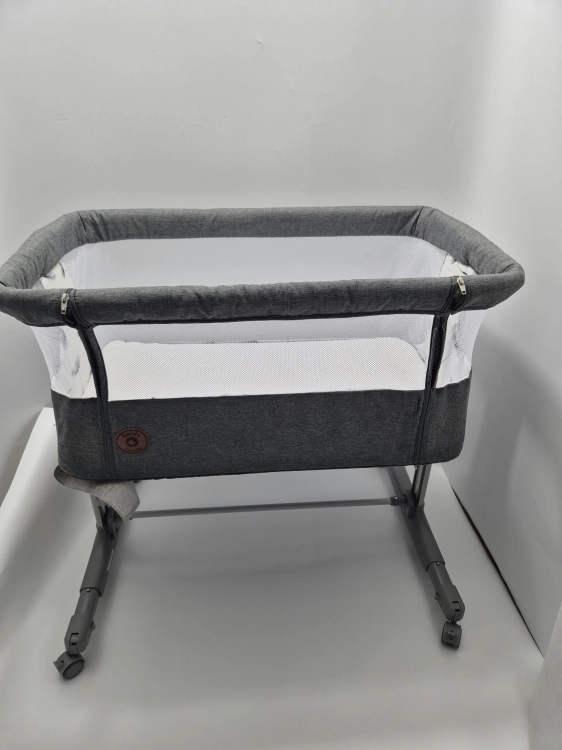 Outlet LIONELO Aurora 3 w 1 Łóżeczko Dziecięce do 9 kg, Łóżko Dostawne, Kołyska, Regulacja Wysokości