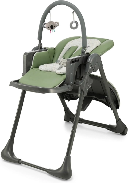 Używane Kinderkraft, Tummie, krzesełko do karmienia, Green 6m+
