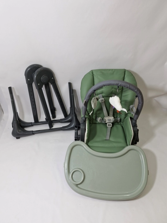 Używane Kinderkraft, Tummie, krzesełko do karmienia, Green 6m+