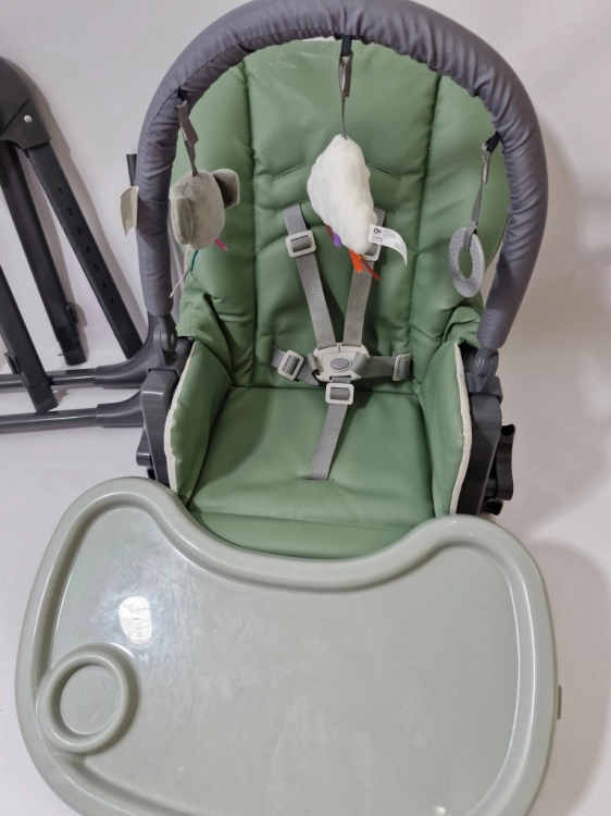 Używane Kinderkraft, Tummie, krzesełko do karmienia, Green 6m+