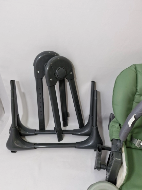 Używane Kinderkraft, Tummie, krzesełko do karmienia, Green 6m+