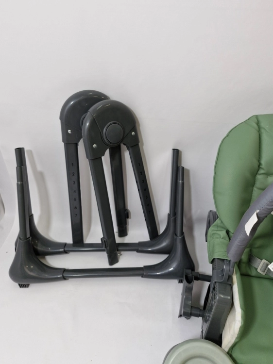 Używane Kinderkraft, Tummie, krzesełko do karmienia, Green 6m+